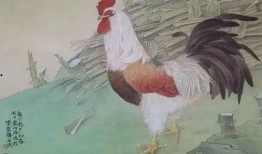国画公鸡的画法教学视频,从笔触到构图，一招一式学到位