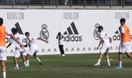 皇马训练视频,揭秘球星们的日常训练