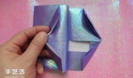 公主钱包折纸大全视频,跟随视频学制作精美小物