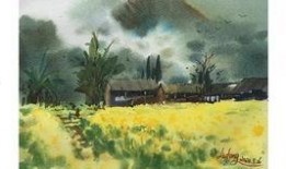 水粉风景视频教学,从入门到精通