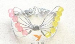 串珠蝴蝶笔筒视频教程,轻松打造家居艺术品