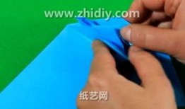 快艇折纸视频,创意折纸教程，轻松制作迷你快艇模型